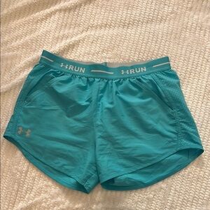 Under Armour Women's Teal Running Shorts